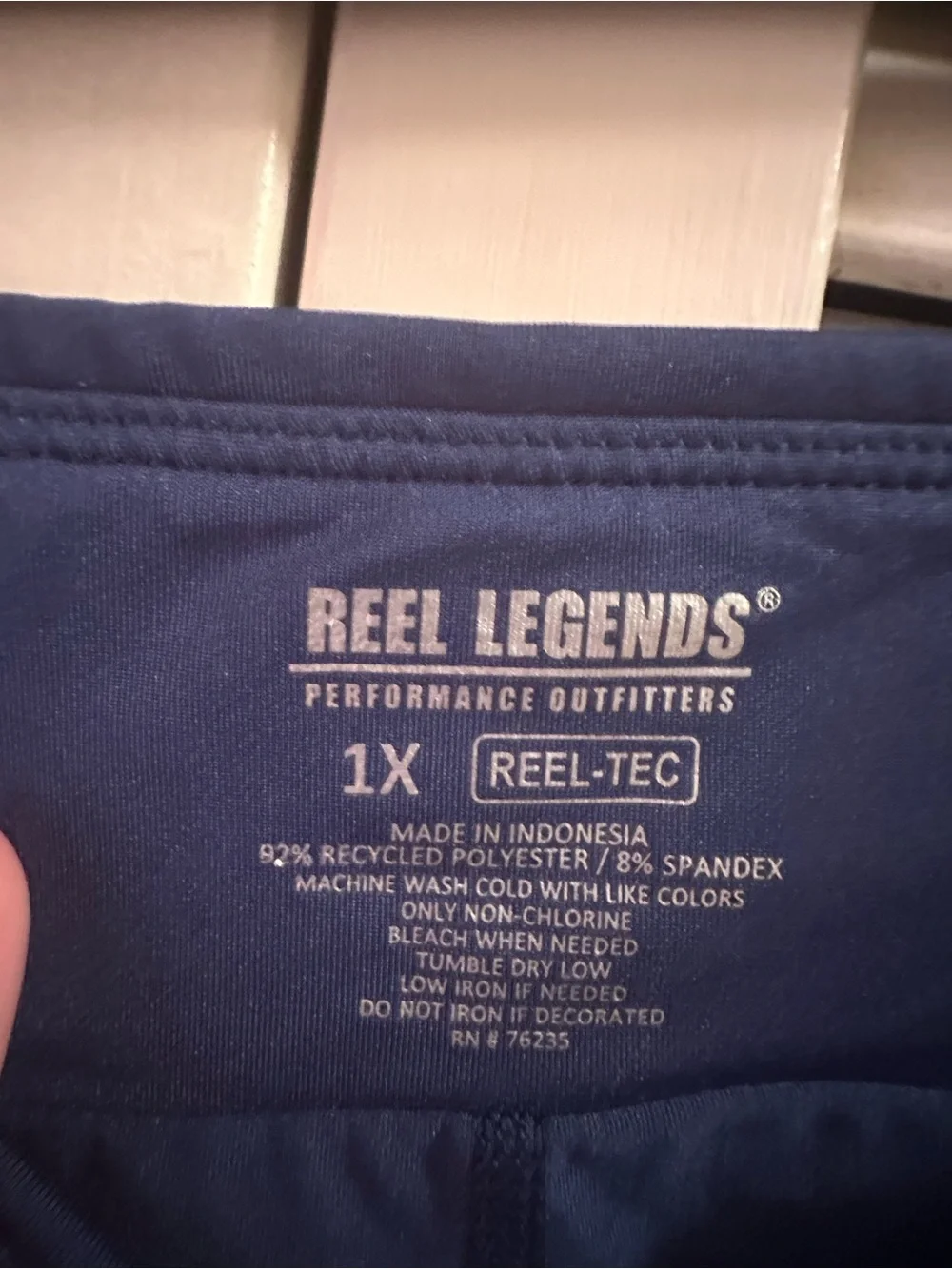 Reel Legends Navy Athletic Skort with Flared Hem
